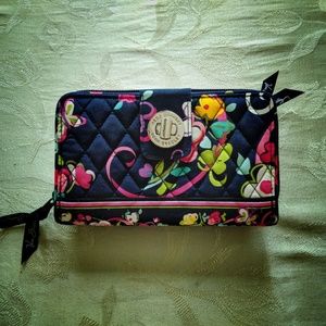 Vera Bradley Ribbons Turnkey Wallet NWT